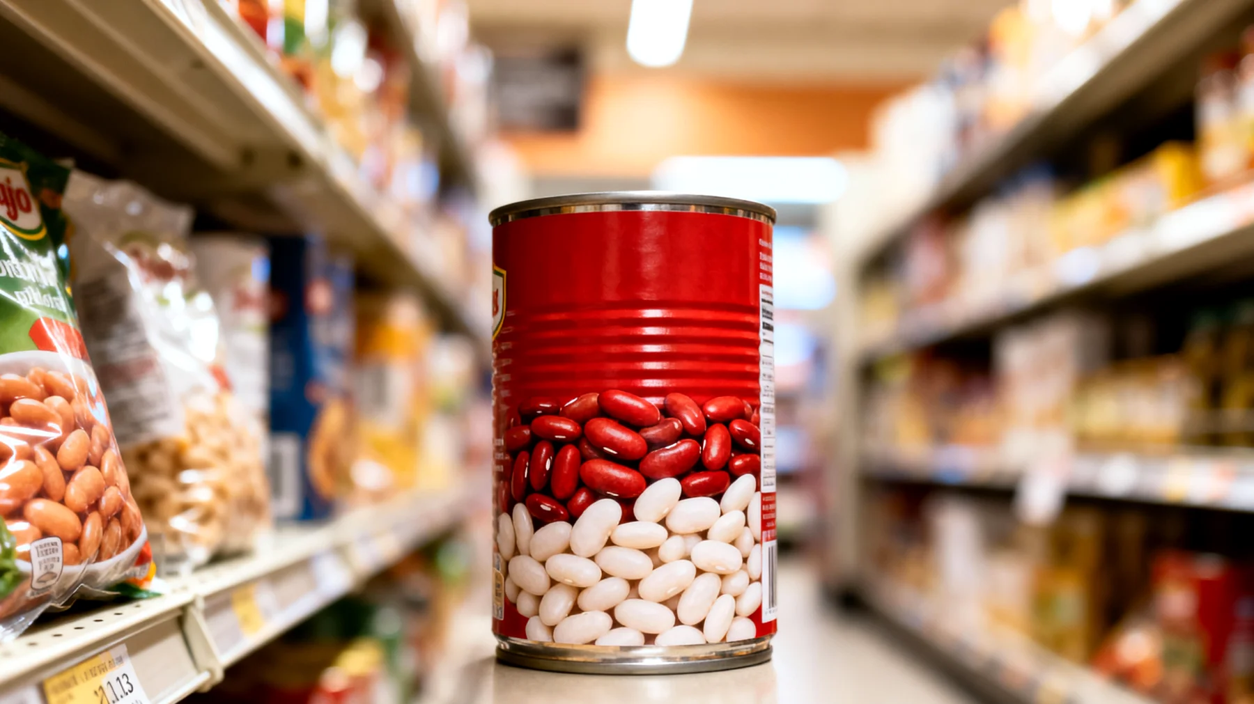 Haricots rouges / blancs"